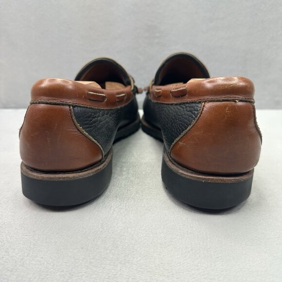 Allen Edmonds Nashua Mens Size 11 (EE) Tassel Loafers Two-Tone Leather Dress main image 7